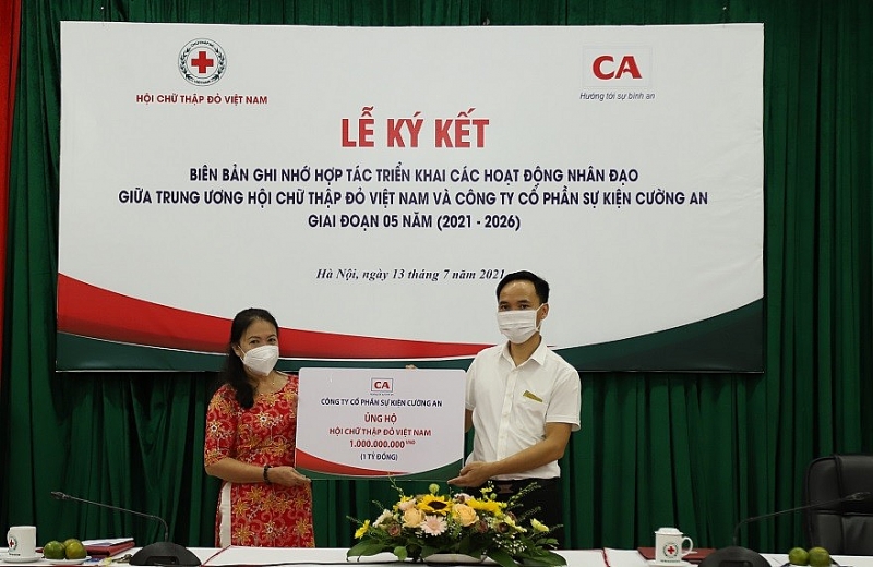 Công ty Cổ phần sự kiện Cường An đồng hành cùng công tác thiện nguyện